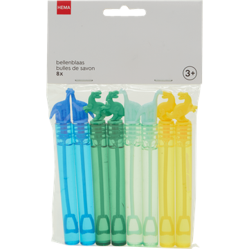 HEMA Bellenblaas Mini Multicolor 8 Stuks