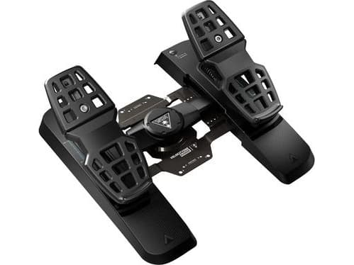 Turtle Beach VelocityOne Rudder, Pedaler, PC, Xbox, Xbox One, Xbox Series S, Xbox Series X, Modusknapp, Koblet med ledninger (ikke trådløs), USB, Sor