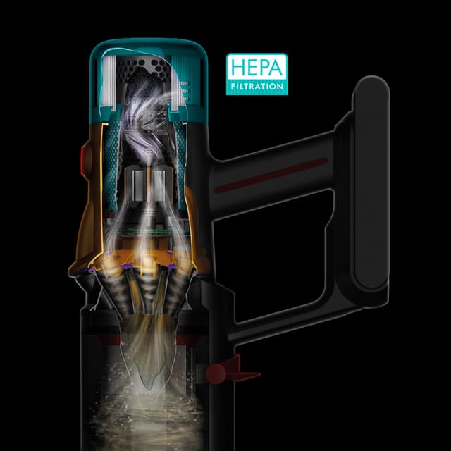 Dyson V12 Origin stangstøvsuger 492711-01 (nikkel/jern)