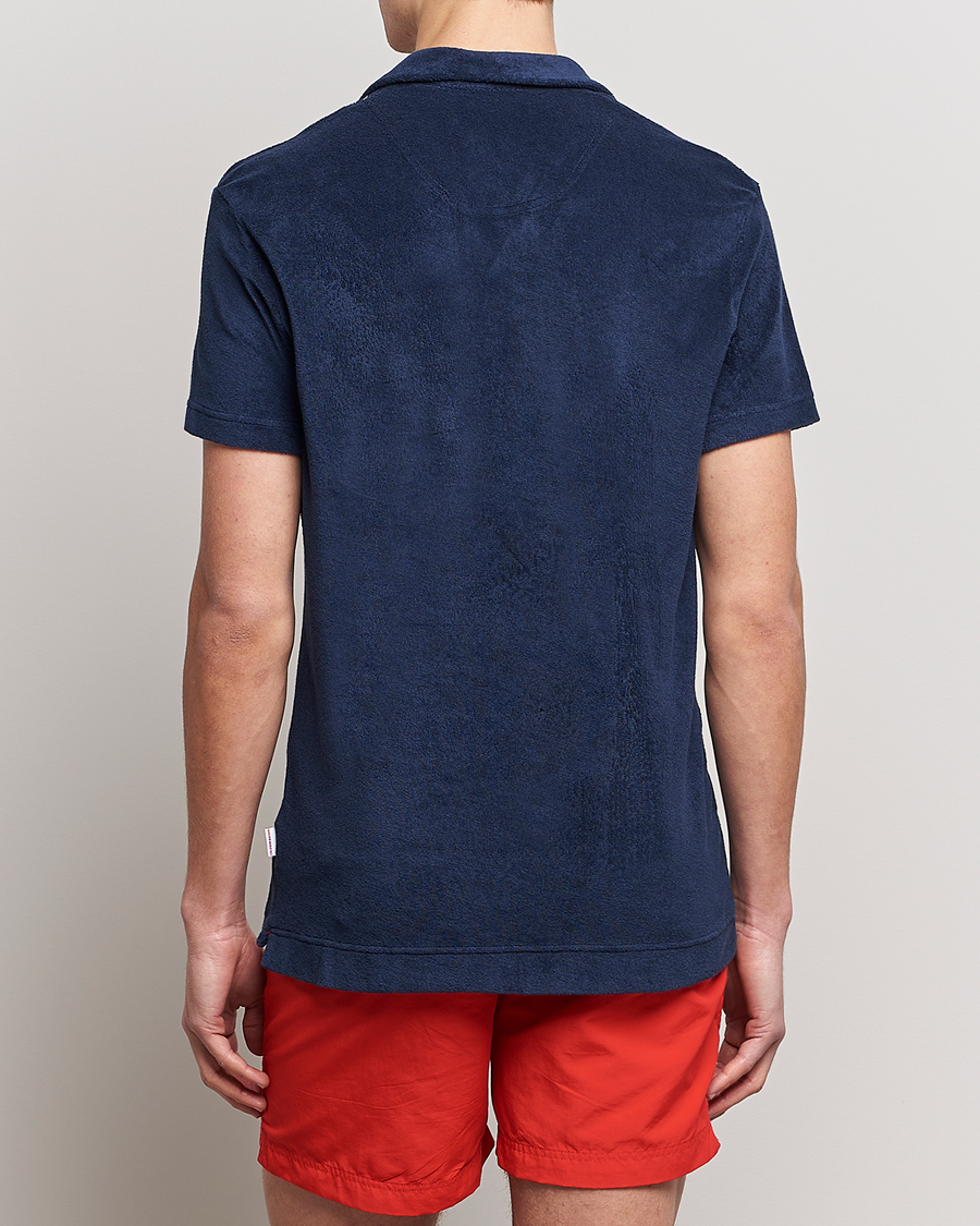 Orlebar Brown Terry Polo Navy