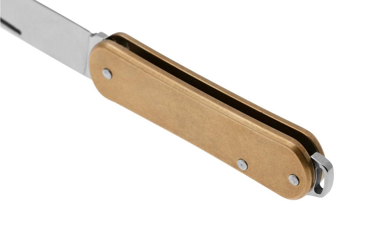 Fox Vulpis FX-VP108-OT Polished M390, Brass, zakmes