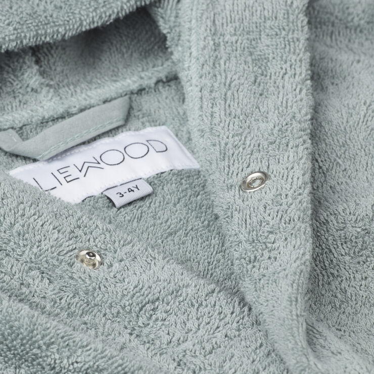 Liewood Lily bathrobe Rabbit peppermint