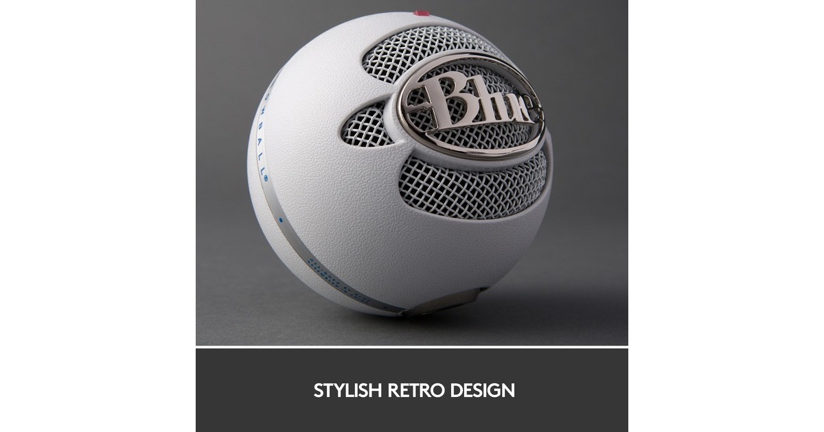Blue MicrophonesSnowball microfoon  (Wit)