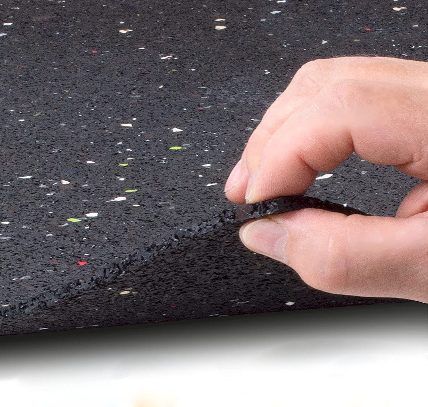 (70x62.5cm) Gummi Waschmaschinen Unterlage Vibrationsdämpfende Schallschutz Matte - Schwarz