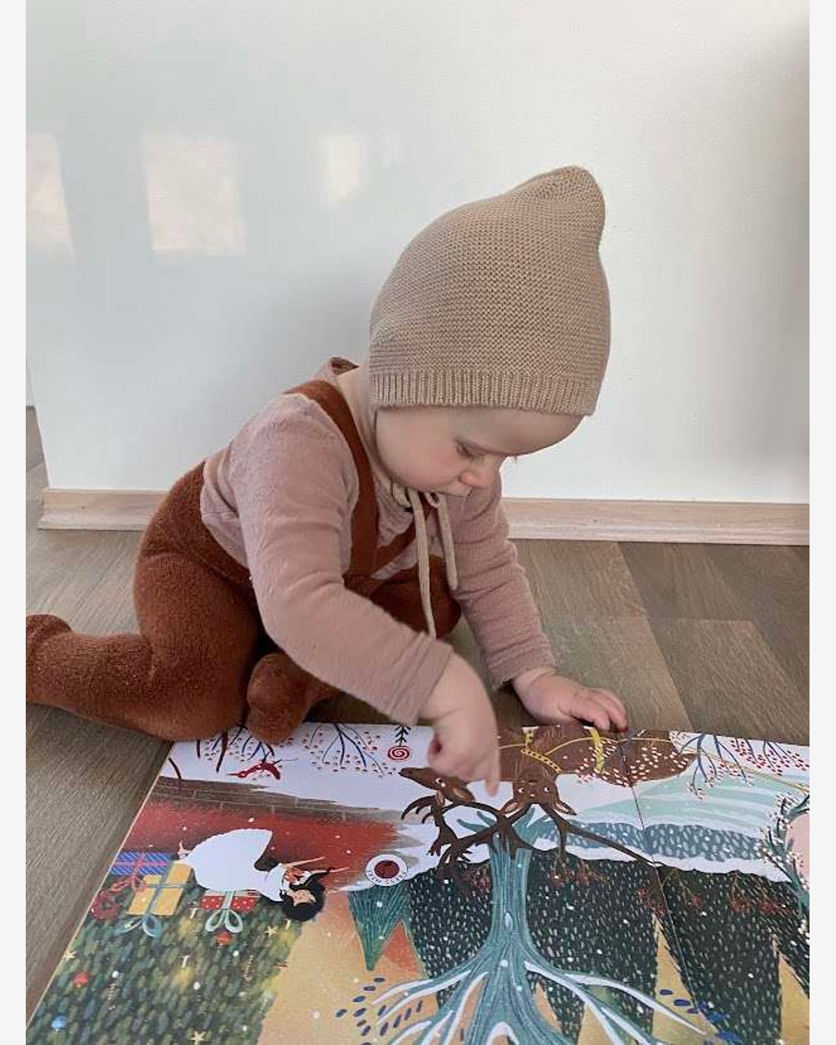Babylue Ull – 100% Merino, Ubehandlet | Bonnet Dolly