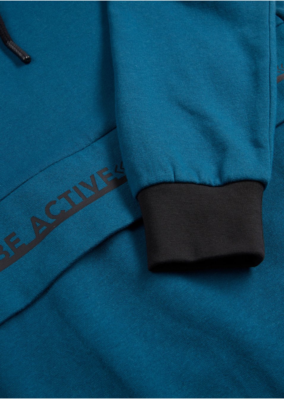 Sweat-shirt long à capuche