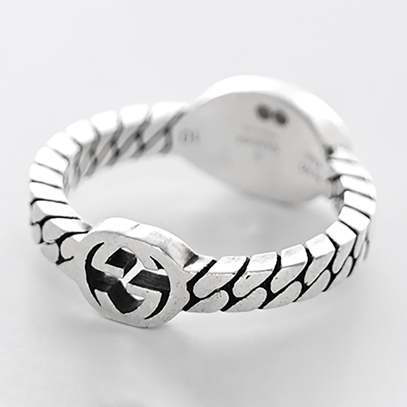 Gucci Bague en Argent argentée - Très bon état