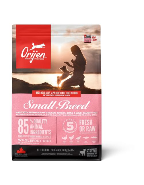Orijen Whole Prey Adult Small Breed Kip&Kalkoen&Vis - Hondenvoer
