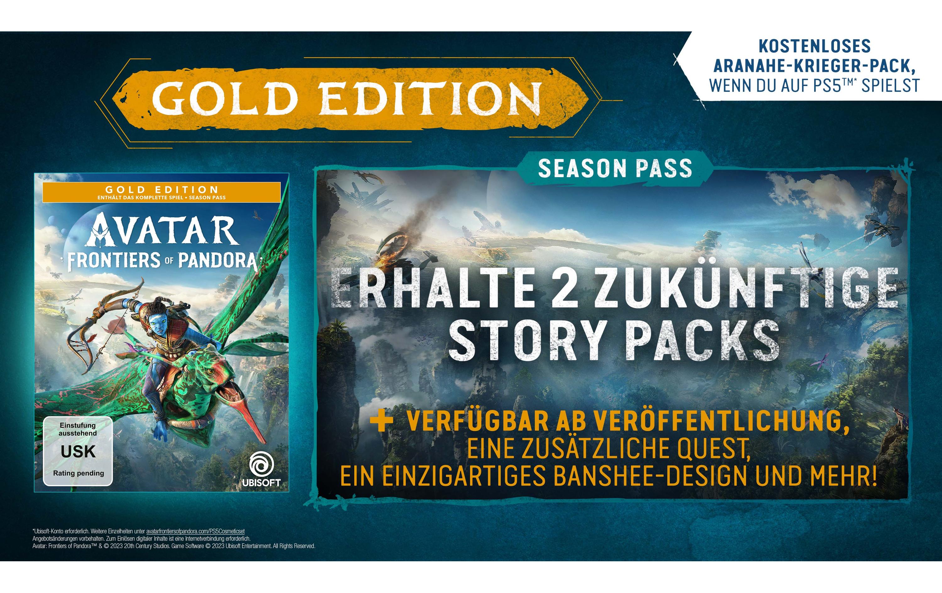 AVATAR: Frontiers of Pandora Gold Edition<br>First-Person-Action-Adventure mit riesiger Open-World im Avatar-Universum