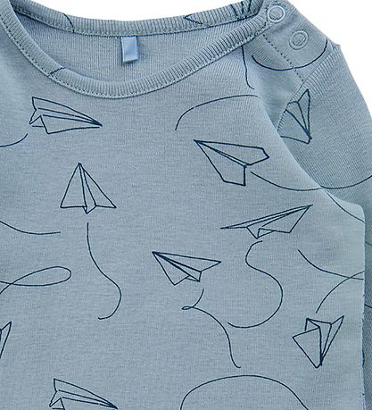 Soft Gallery Pullover - SGBaby Bella - Paper Plane - Dusty Blue