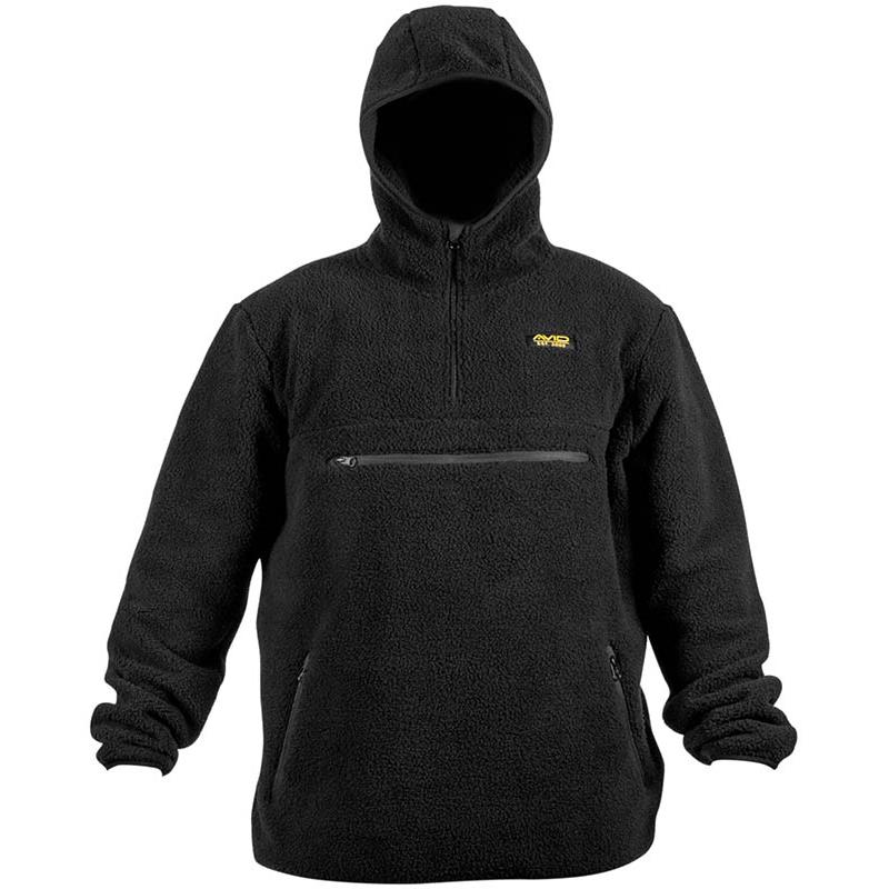 Sweat Homme Avid Carp Sherpa Pullover - Noir