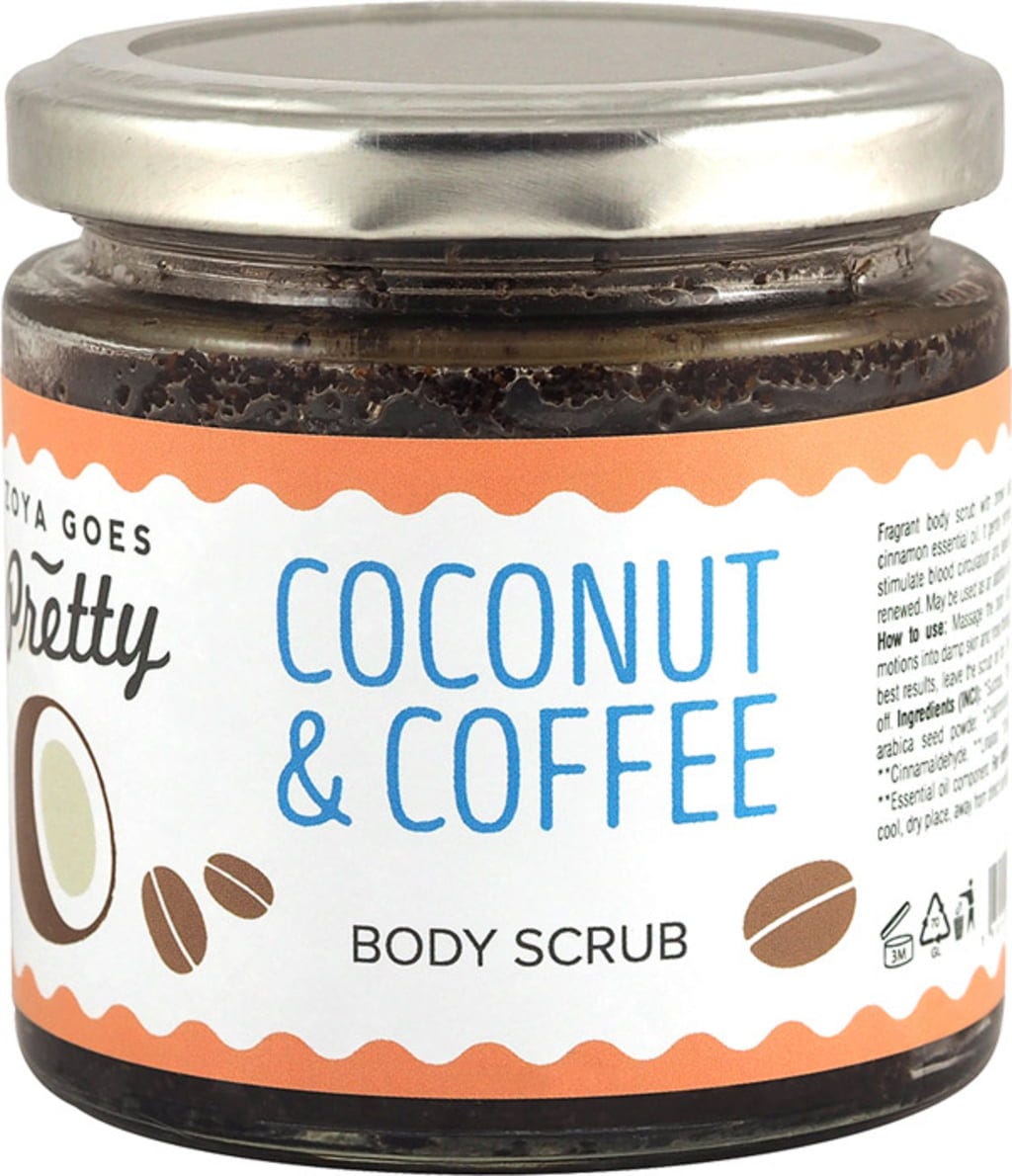 Zoya goes pretty  Coconut & Coffee Body Scrub, 200 g