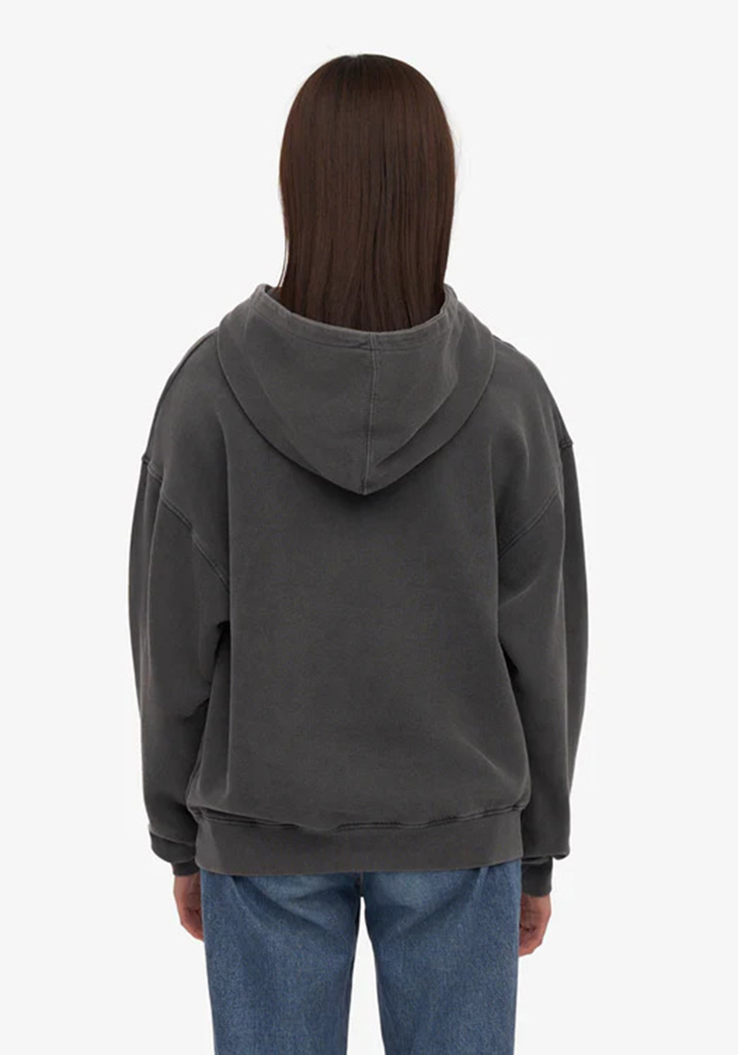 Colorful Standard Oversized Hoodie Faded Black