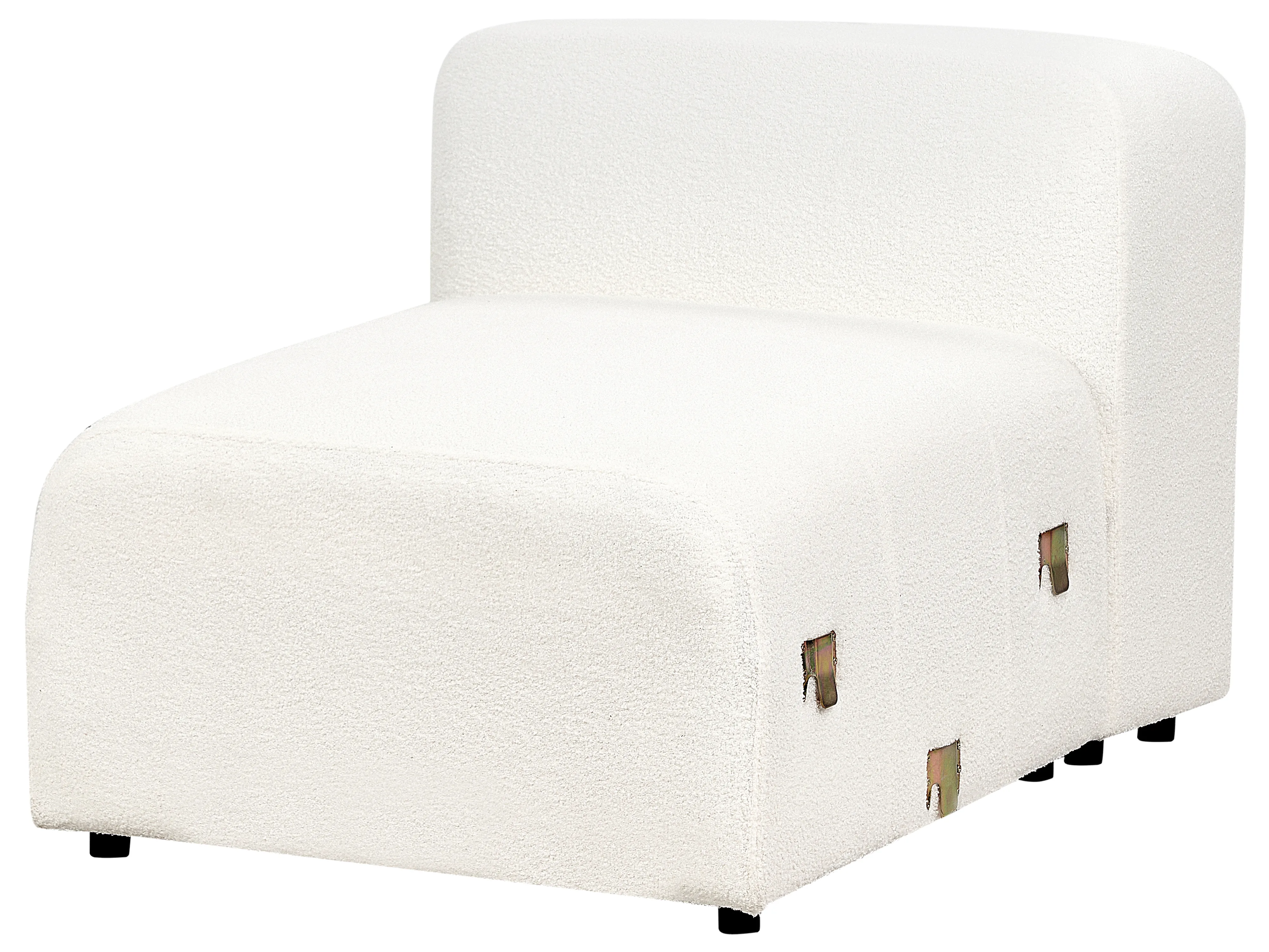 Modulaire bank 3-zits FALSTERBO Bouclé Wit