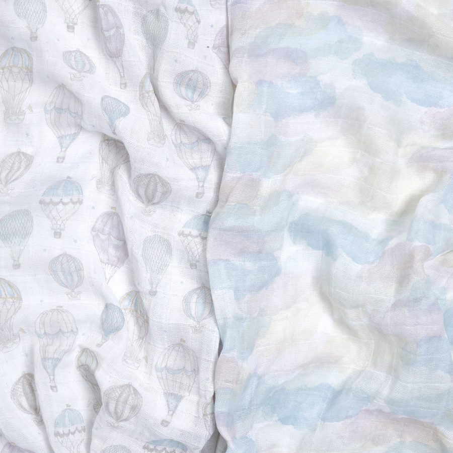 aden + anais™ Pucktücher above the clouds 2er-Pack