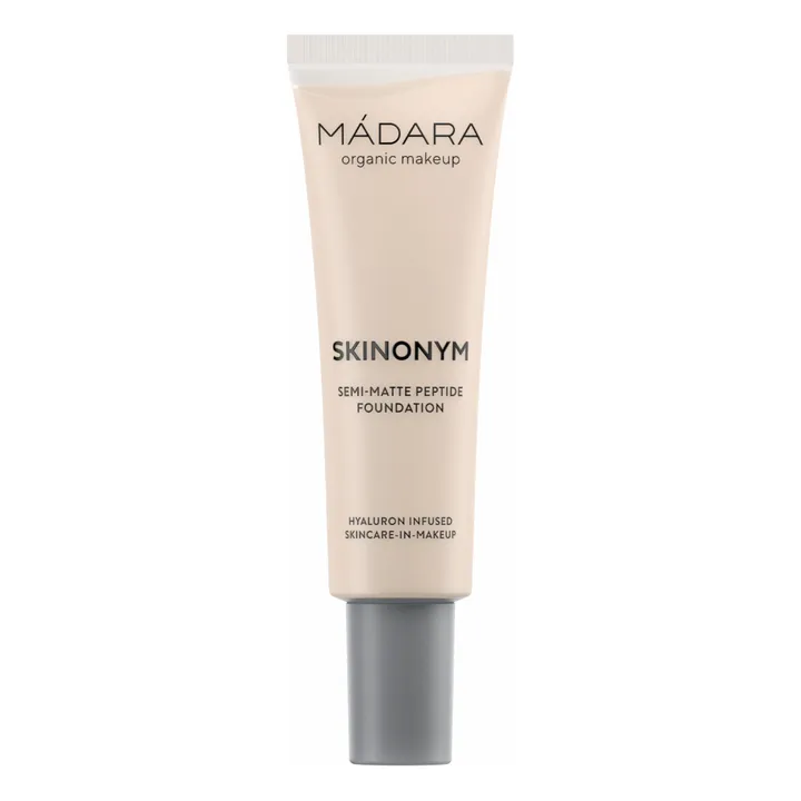 MÁDARA Fond de teint semi-mat aux peptides Skinonym - 30 ml | Porcelain