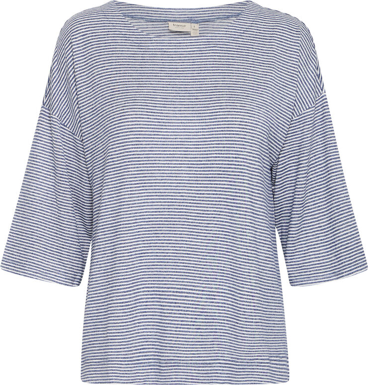 Fransa FRCISCO TEE 1 Vintage indigo mix