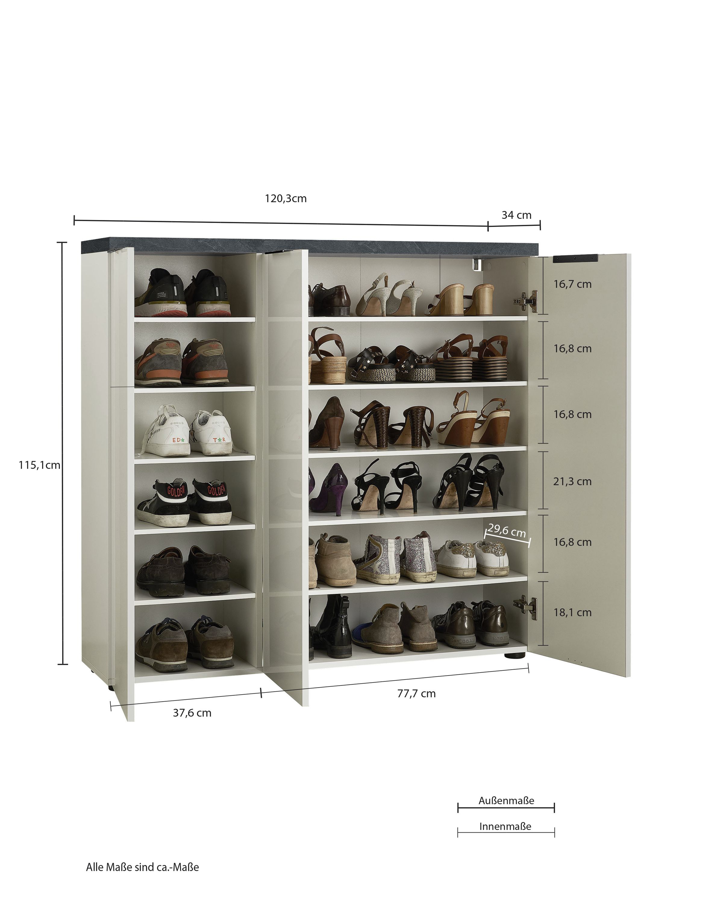 Schuhschrank HARPER NARDO