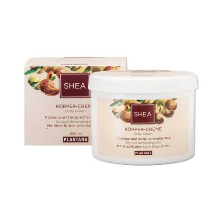Plantana Shea Butter Körper Creme, 500 ml