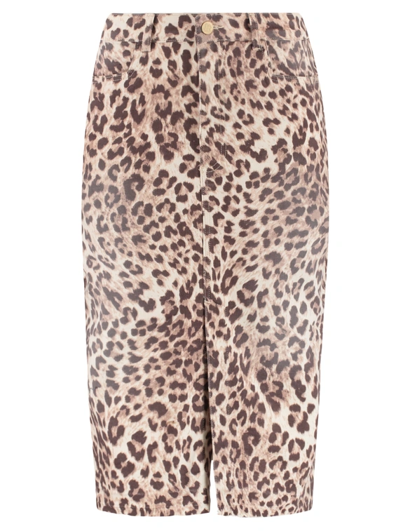 Para Mi July (Skirt) Leopard Print SS252.147162