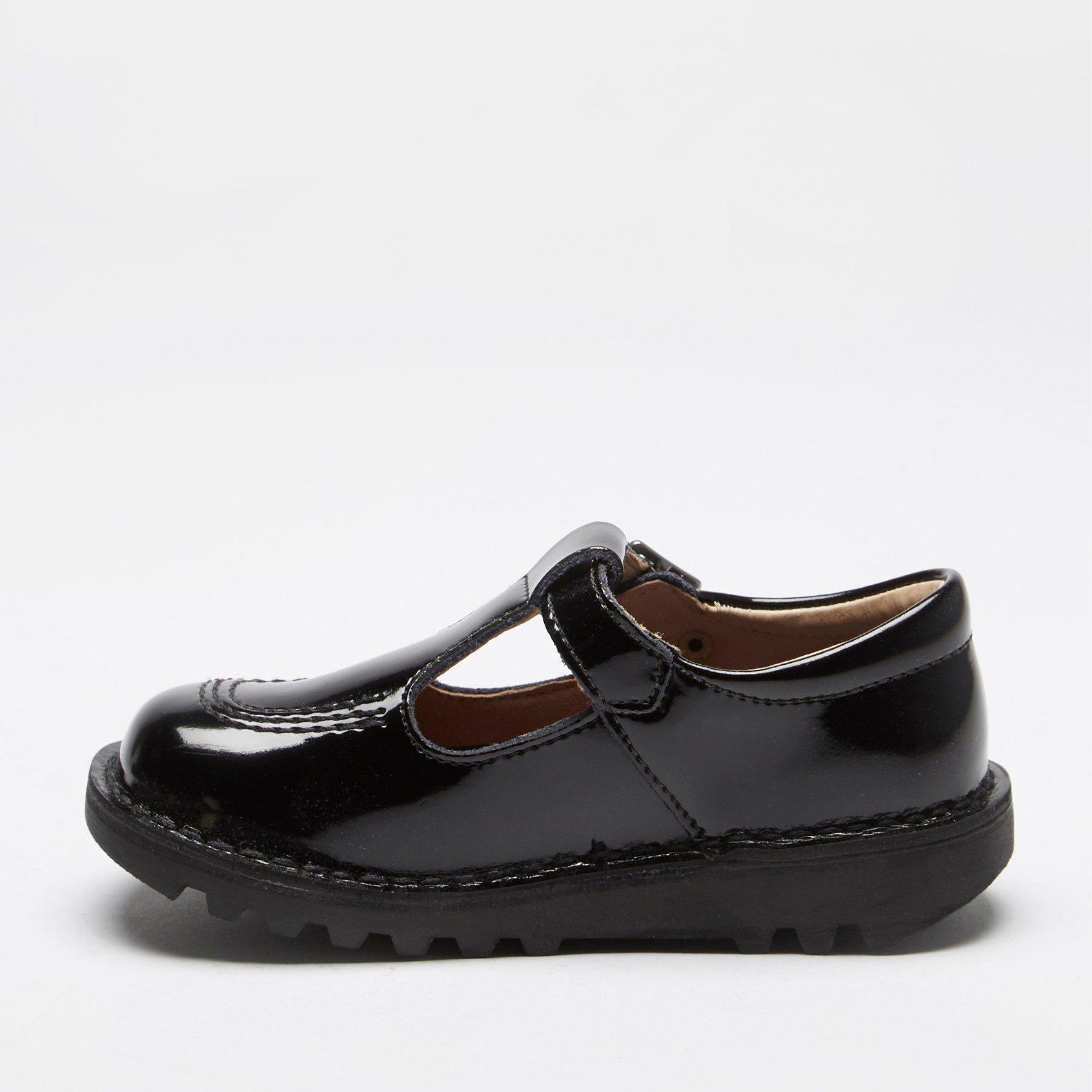 Kickers Kickers Kick T-Bar Patent Leather Shoes
