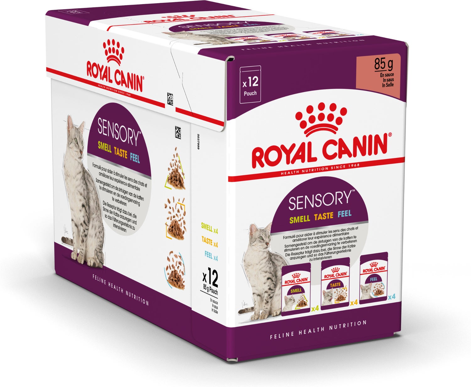 Royal Canin kattenvoer in saus Sensory Mix 85 g 12 stuks