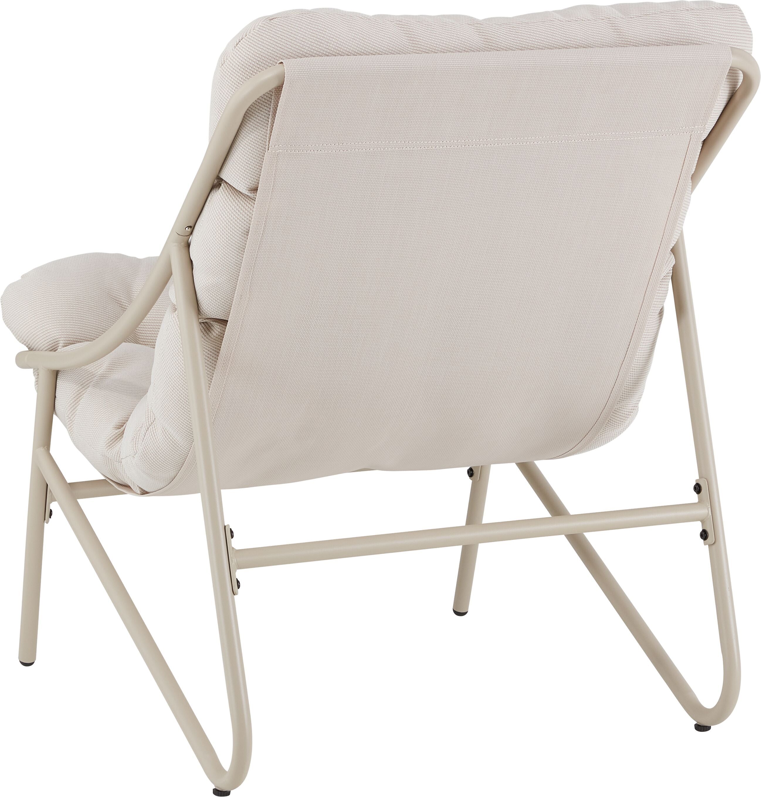 LA MADDALENA Lounge-Set (2Sessel 1Tisch) - Jungle green / B: 65.0 cm x T: 85.0 cm x H: 40.0 cm