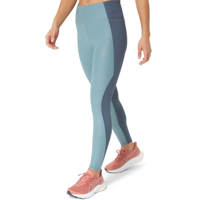 Asics Dame Lange tights Nagino Tight Blå