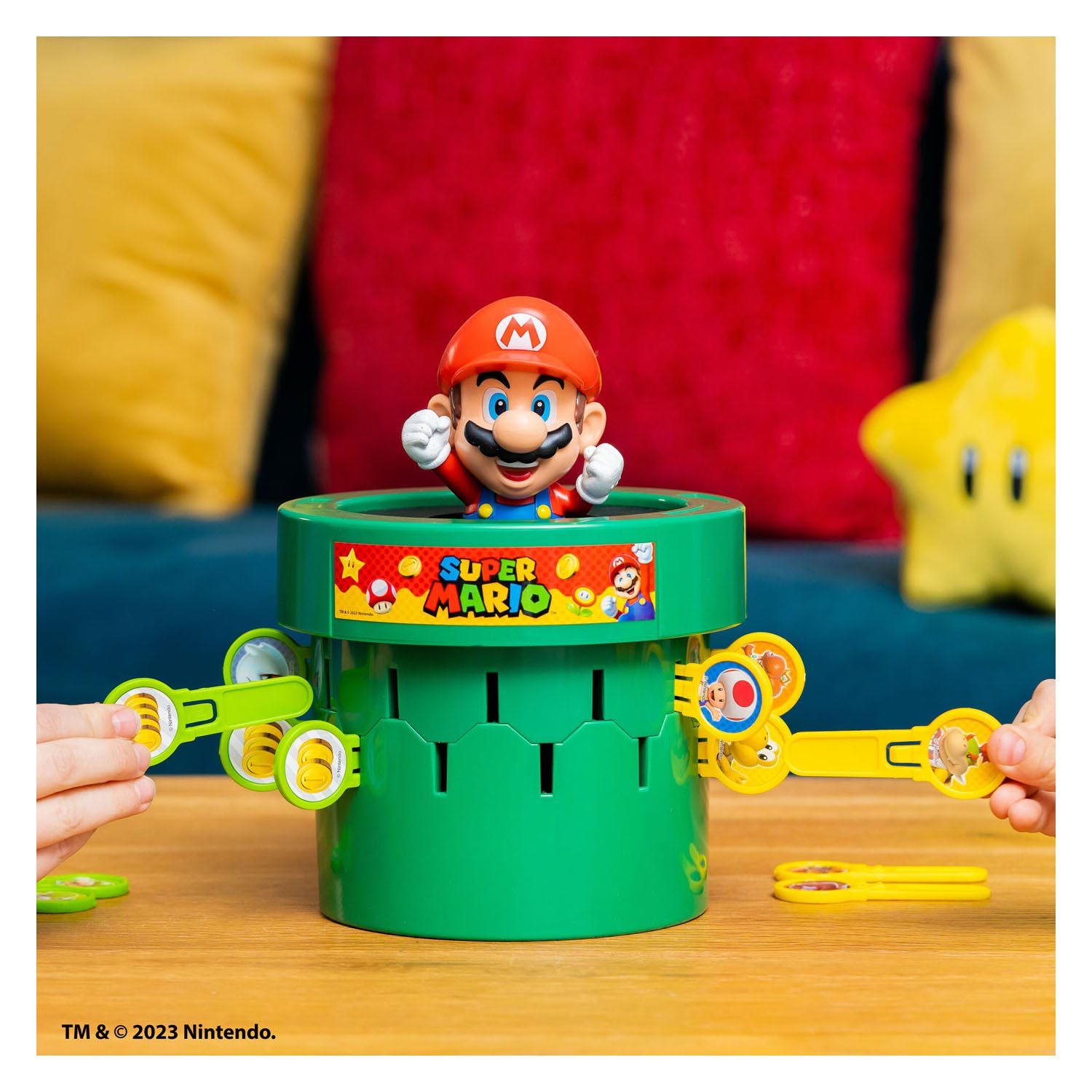 Tomy Pop Up Super Mario Bordspel
