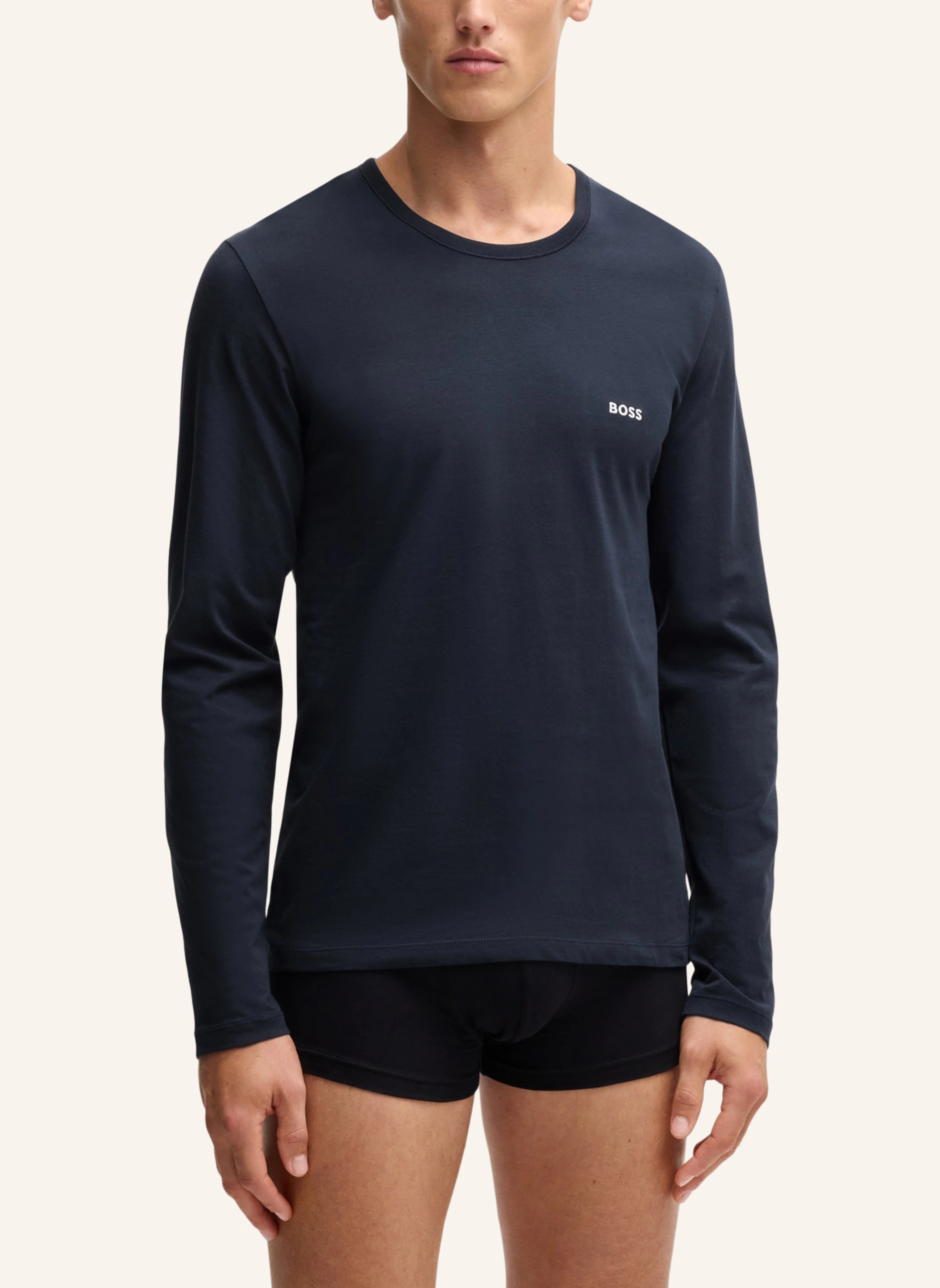 BOSS Unterwäsche Top LSSHIRTRN 3P CLASSIC Regular Fit