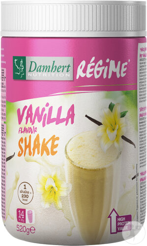 Damhert Régime Repas Shake Vanille Pot 520g