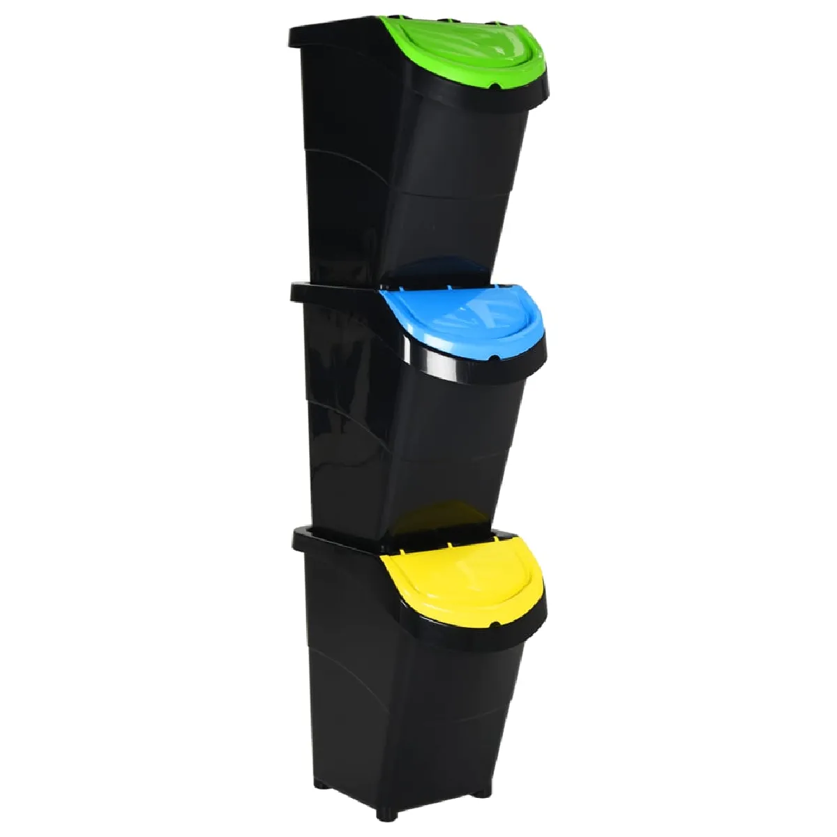 VidaXL Poubelles Empilables