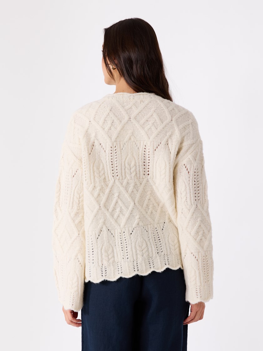 Cassandra genser Marshmallow