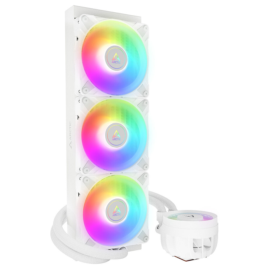 Arctic Liquid Freezer III 360 ARGB - Blanc