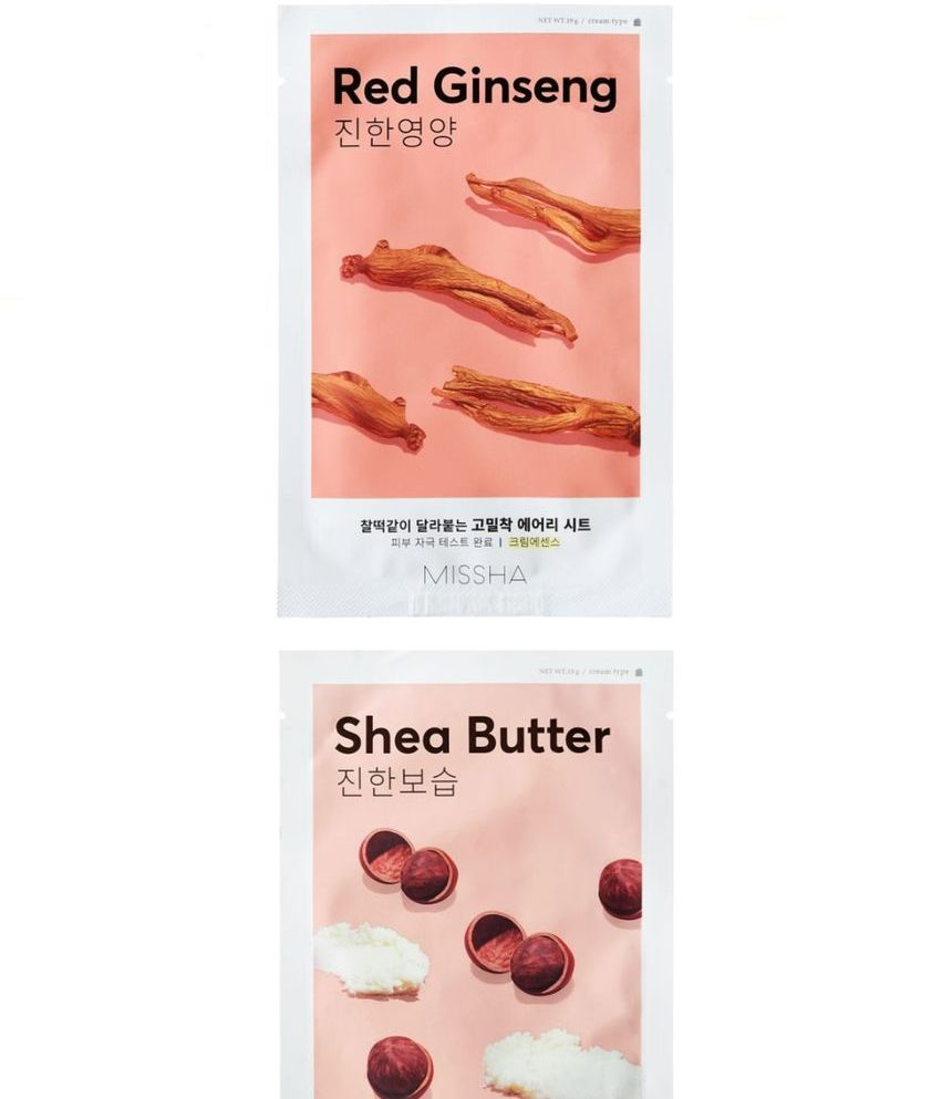 MISSHA - Luchtig passend sheetmasker (12 soorten)
