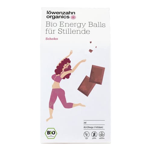Löwenzahn Organics Bio Energy Balls für Stillende Schoko