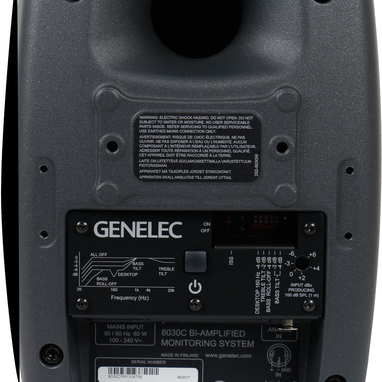 Genelec 8030CP actieve studiomonitor grijs (per stuk)