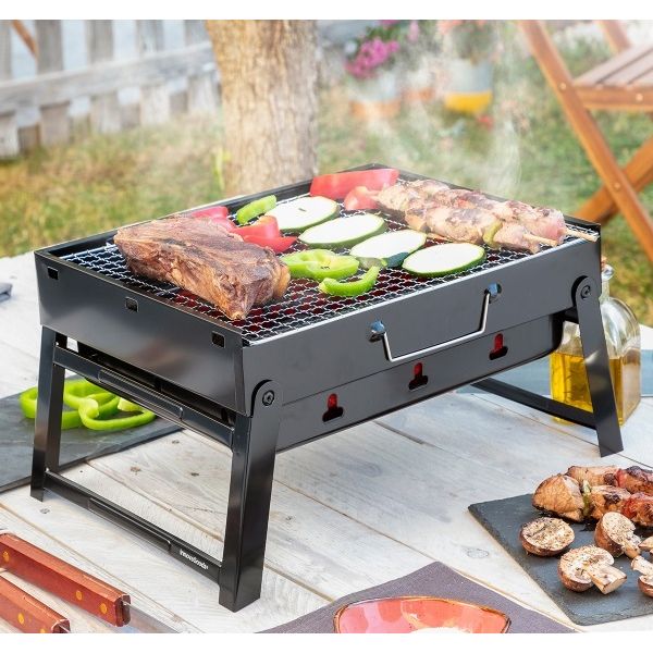 Innovagoods Grelhador Dobrável Portátil para Carvão Bearbq - V0103439