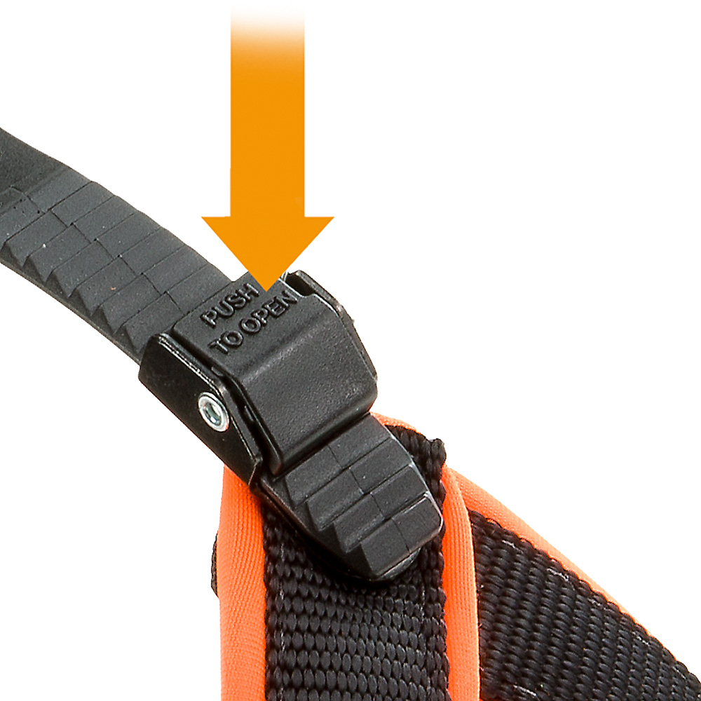 Ferplast harnais ergonomique pour chiens agila fluo 5, ajustement parfait, fermeture à double micro-régulation, rembourrage