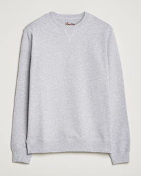 Stenströms Cotton Collage Crew Neck Grey Melange