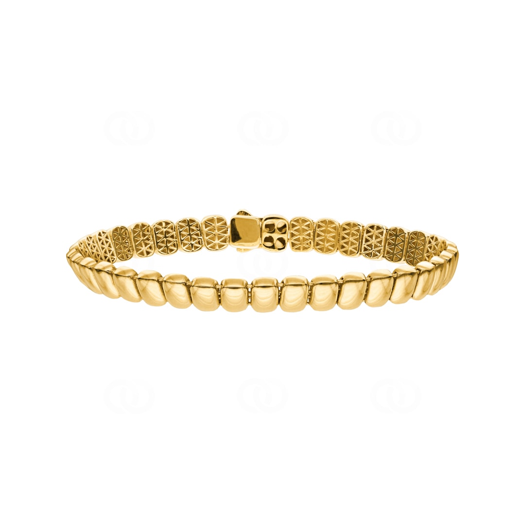 6.5mm Armband 750/18 K Gelbgold