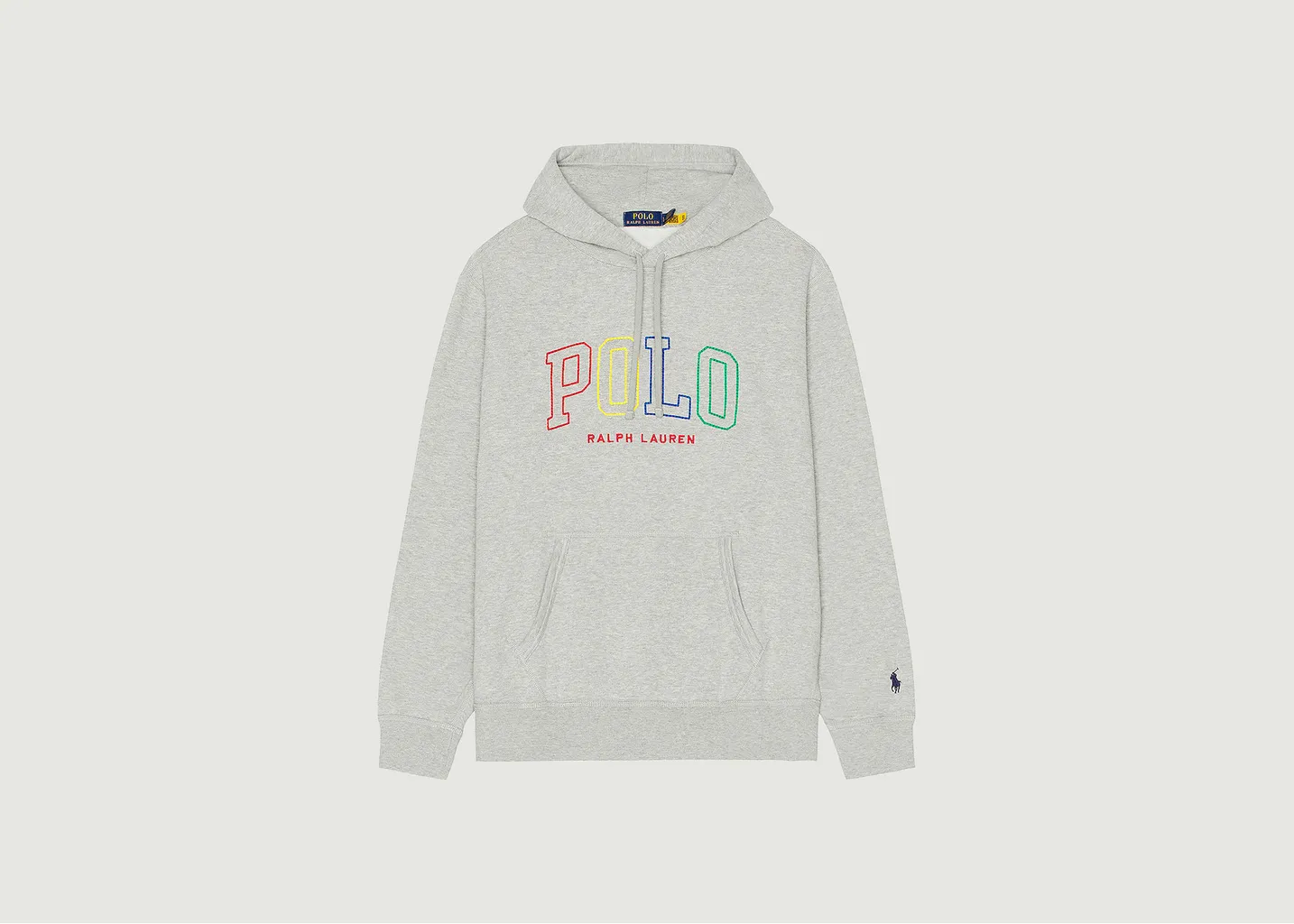 Hoodie avec logo multicolore brodé Polo Ralph Lauren