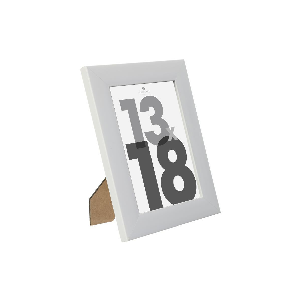 CADRE PHOTO BLANC LISE 13X18CM