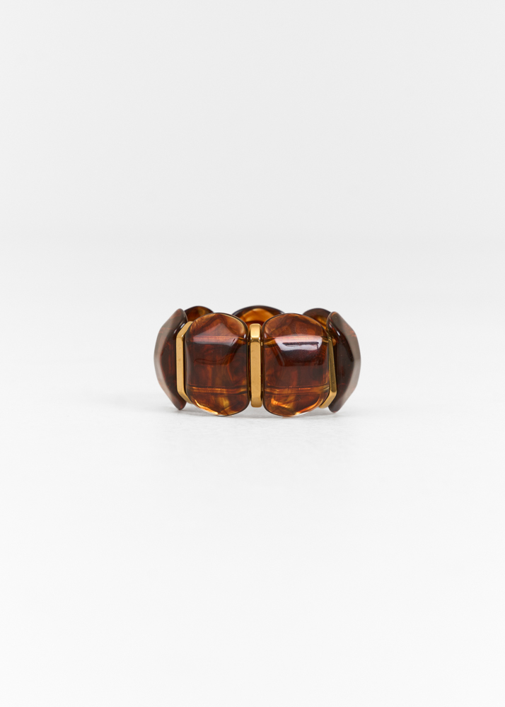 Susan armband bruin
