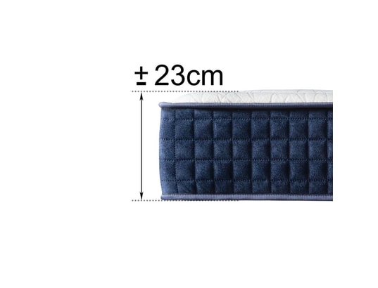 DAGOSTINO HOME - Matelas 180x200 hr haut gamme | h23 été-hiver