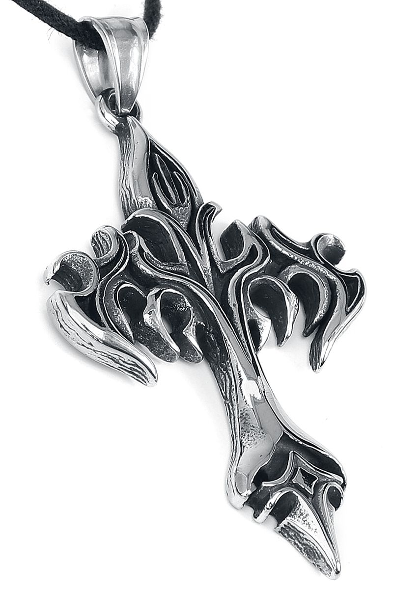 Flame cross | etNox hard and heavy Collier
