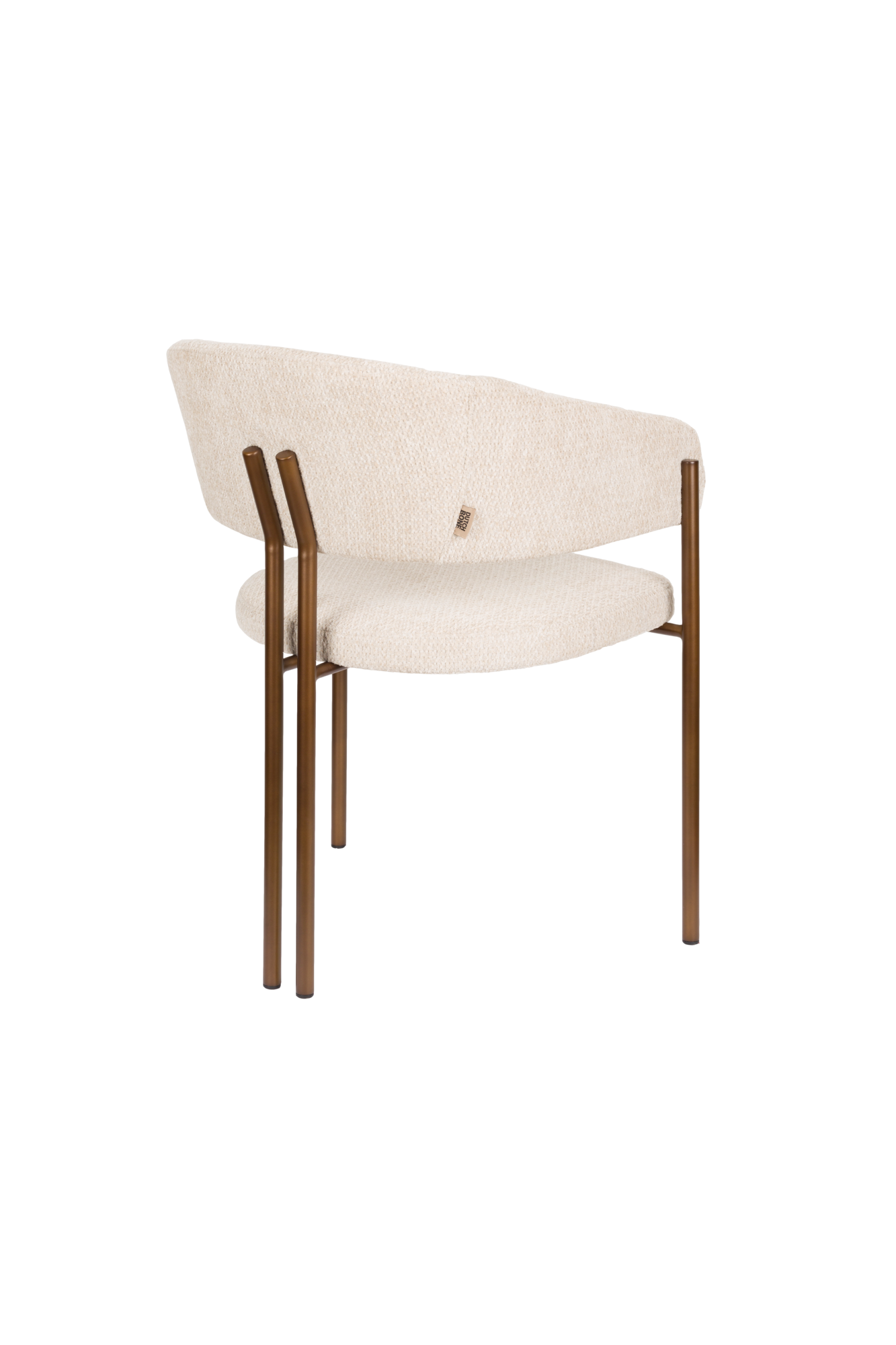 Eetkamerstoel Naida beige set van 2