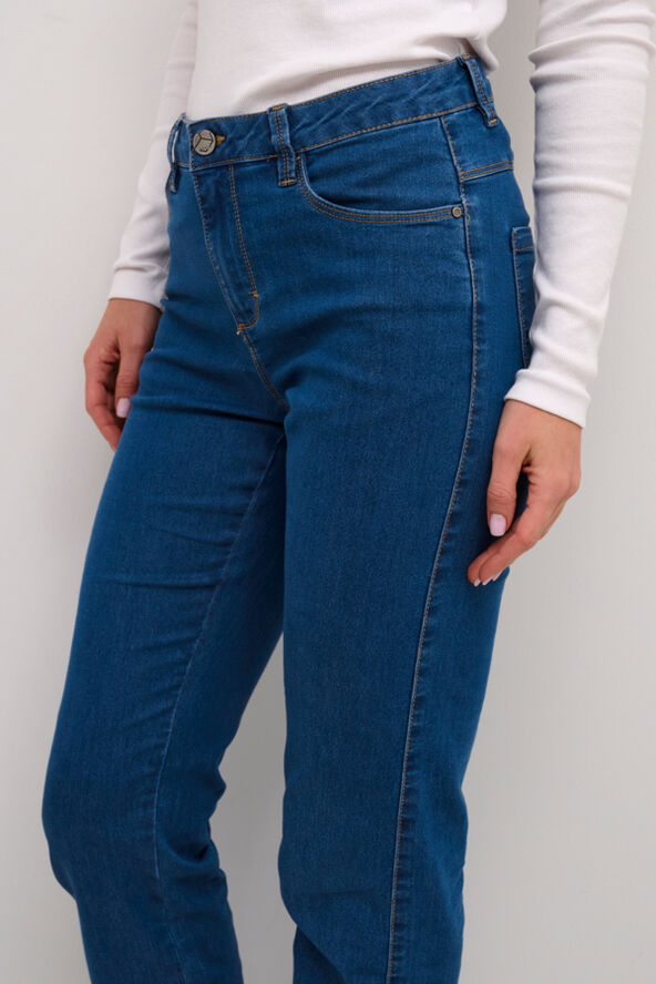 Kaffe KAvicky Straight Jeans Medium blue washed denim