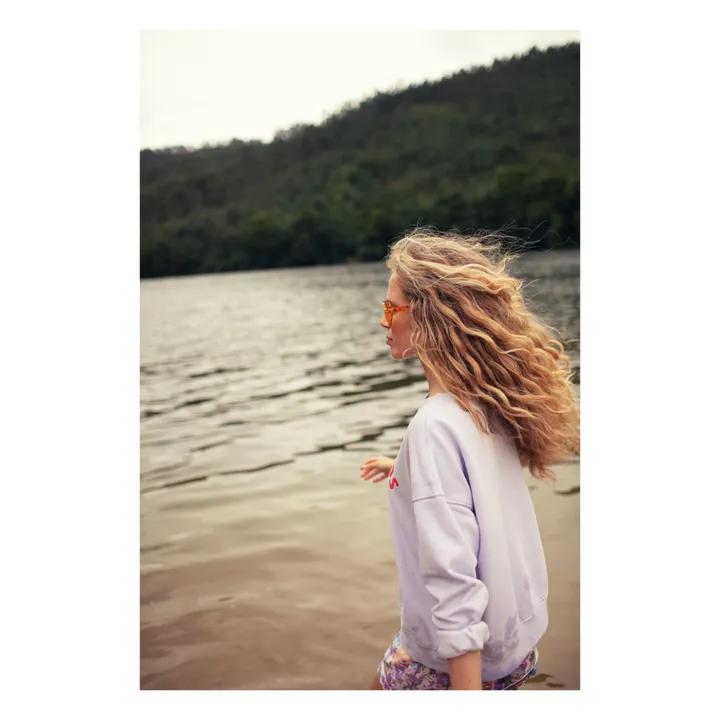 Sisters Department Sweat Julie Coton Bio | Lavande