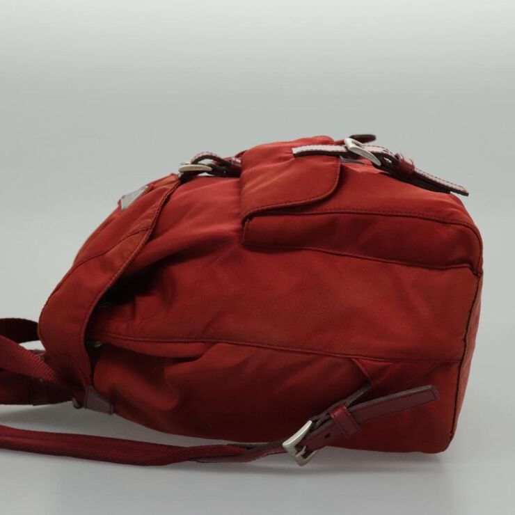 Prada Vintage Prada Backpack Red